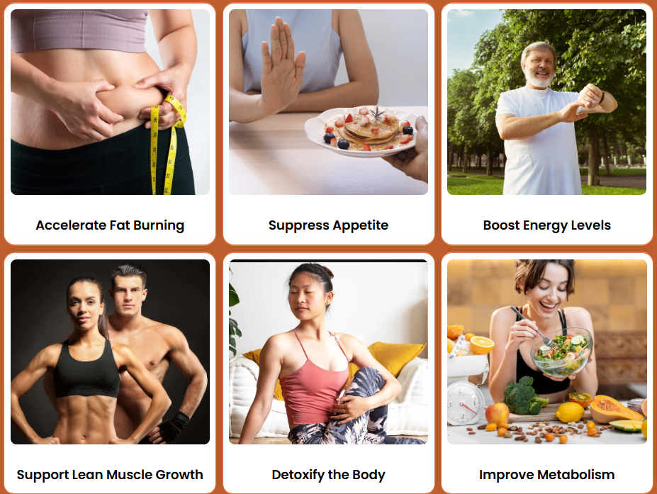 SodaSlim benefits overview - fat burning, appetite control, energy and metabolism